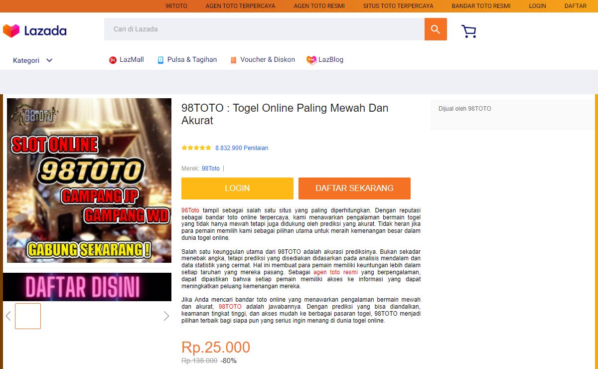 98TOTO : Togel Online Paling Mewah Dan Akurat