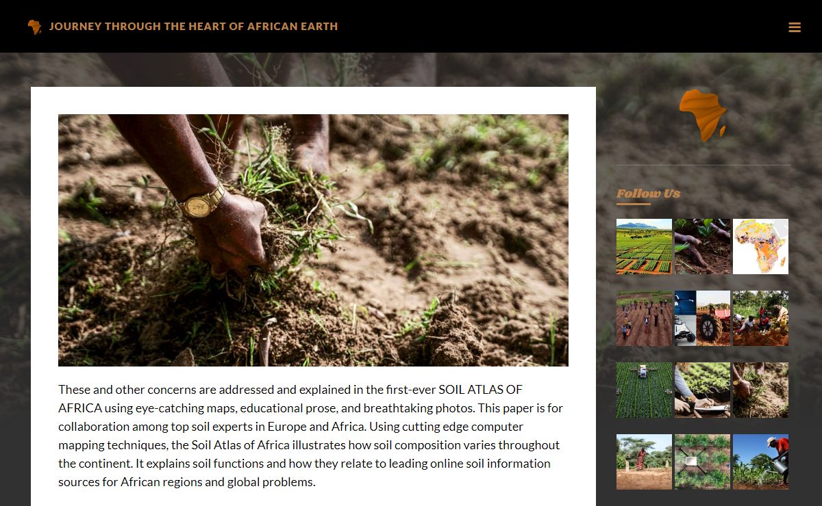 Top Online Databases for African Soil Information | African Soils