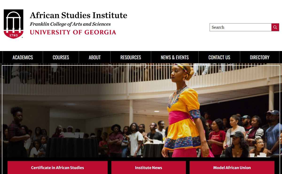 You are here! We are so glad | Institute for African Studies