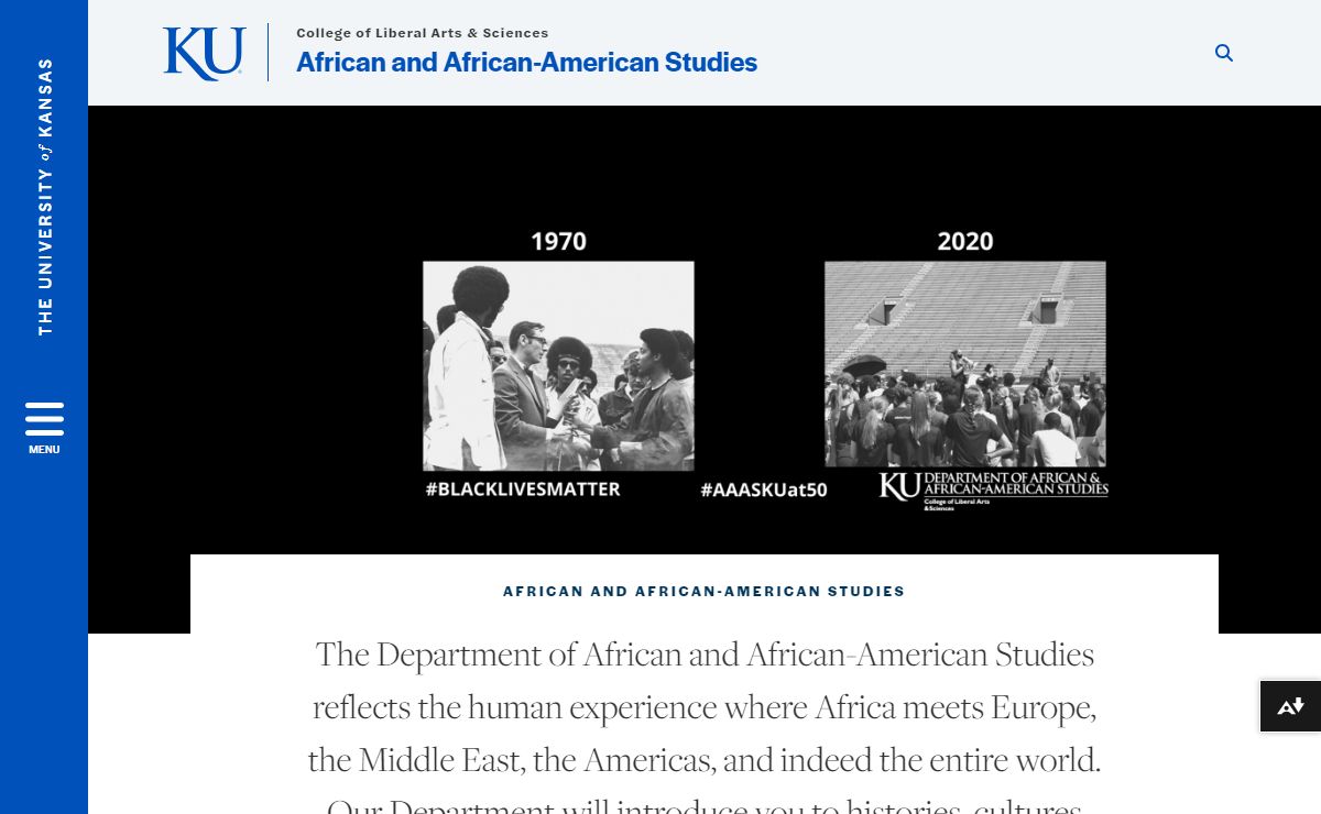 African and African-American Studies | African and African-American Studies
