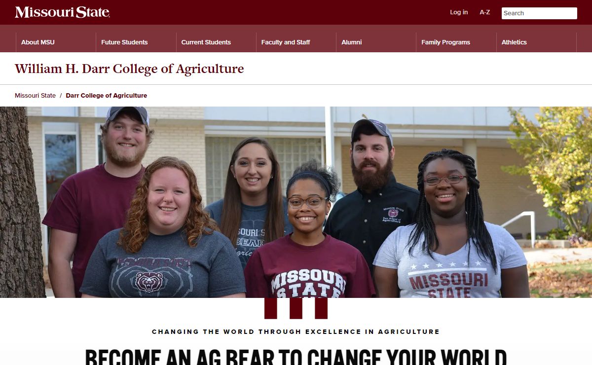 Darr College of Agriculture - Missouri State