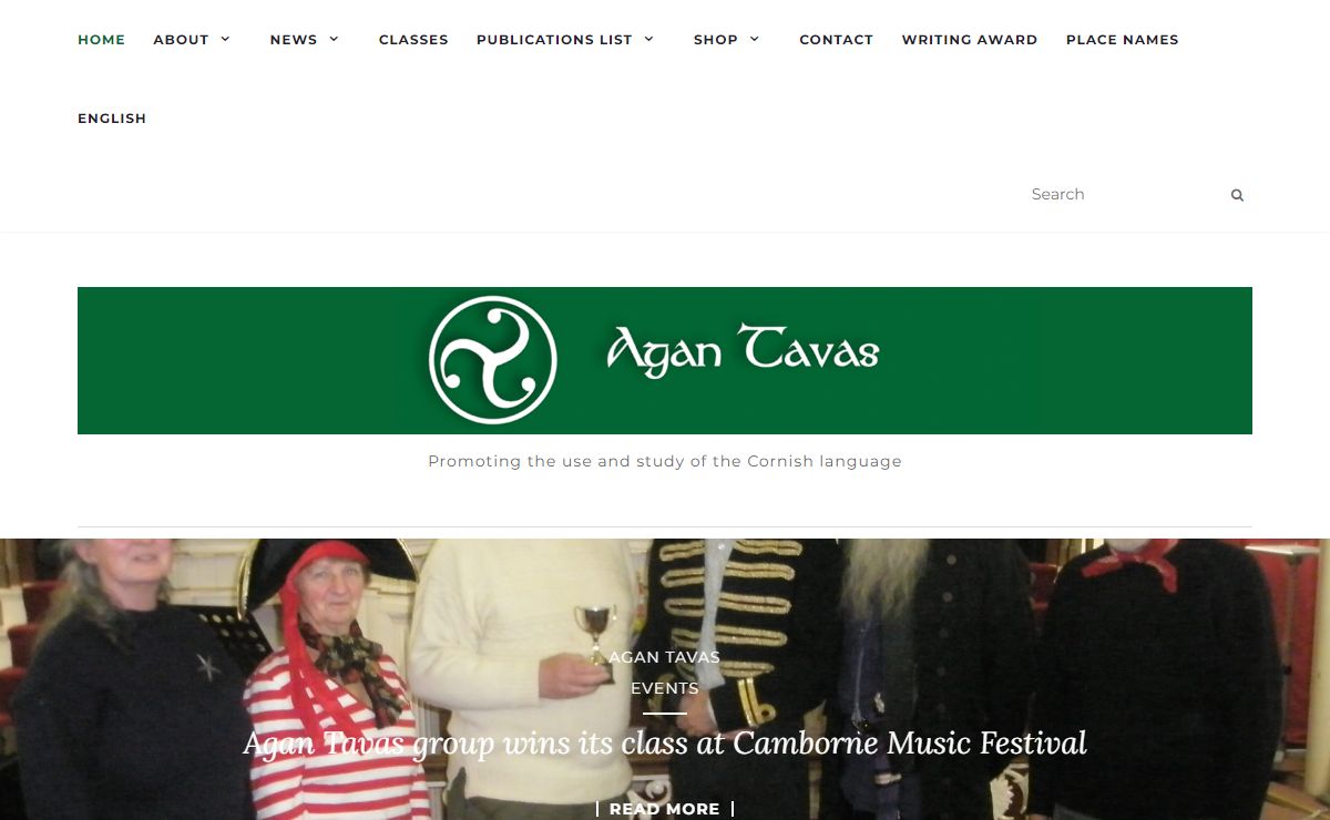 Agan Tavas – Promoting the use and study of the Cornish language