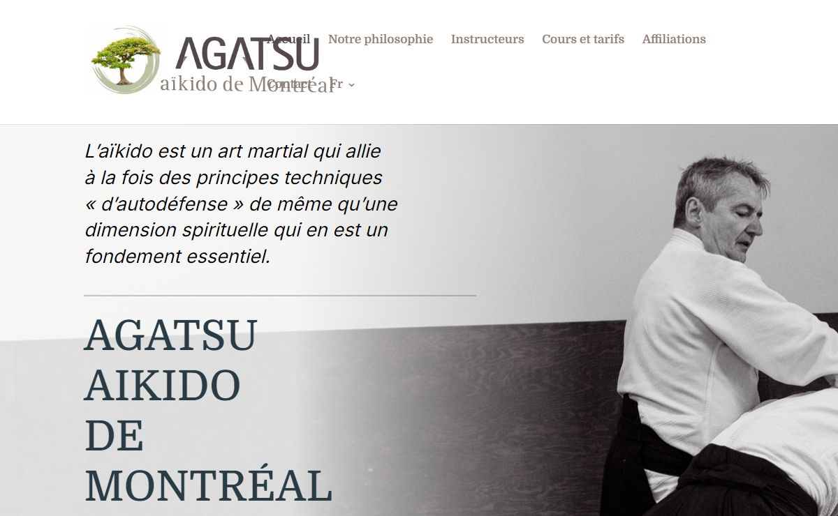 Accueil - Agatsu Aïkido de Montréal