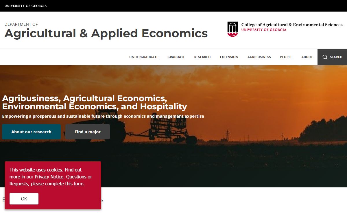 Agricultural & Applied Economics