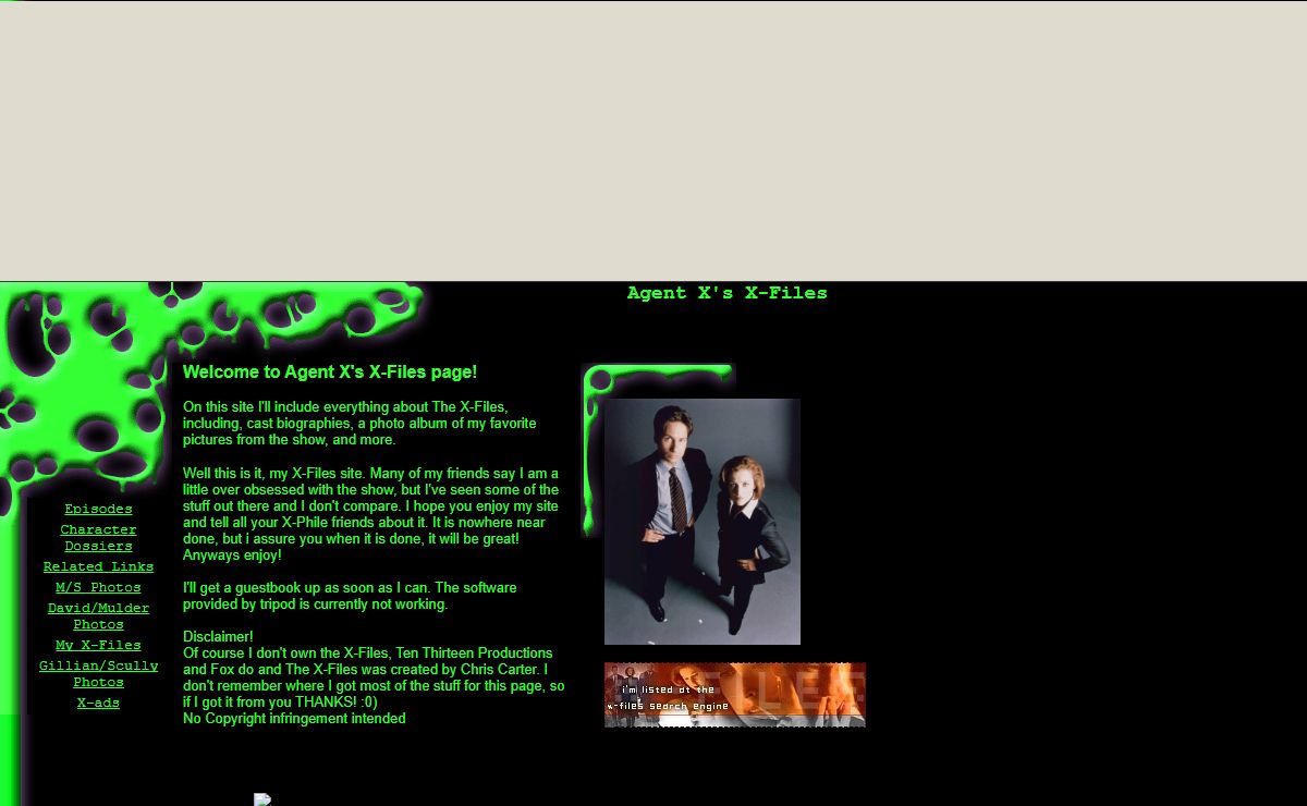 Agent X's X-Files