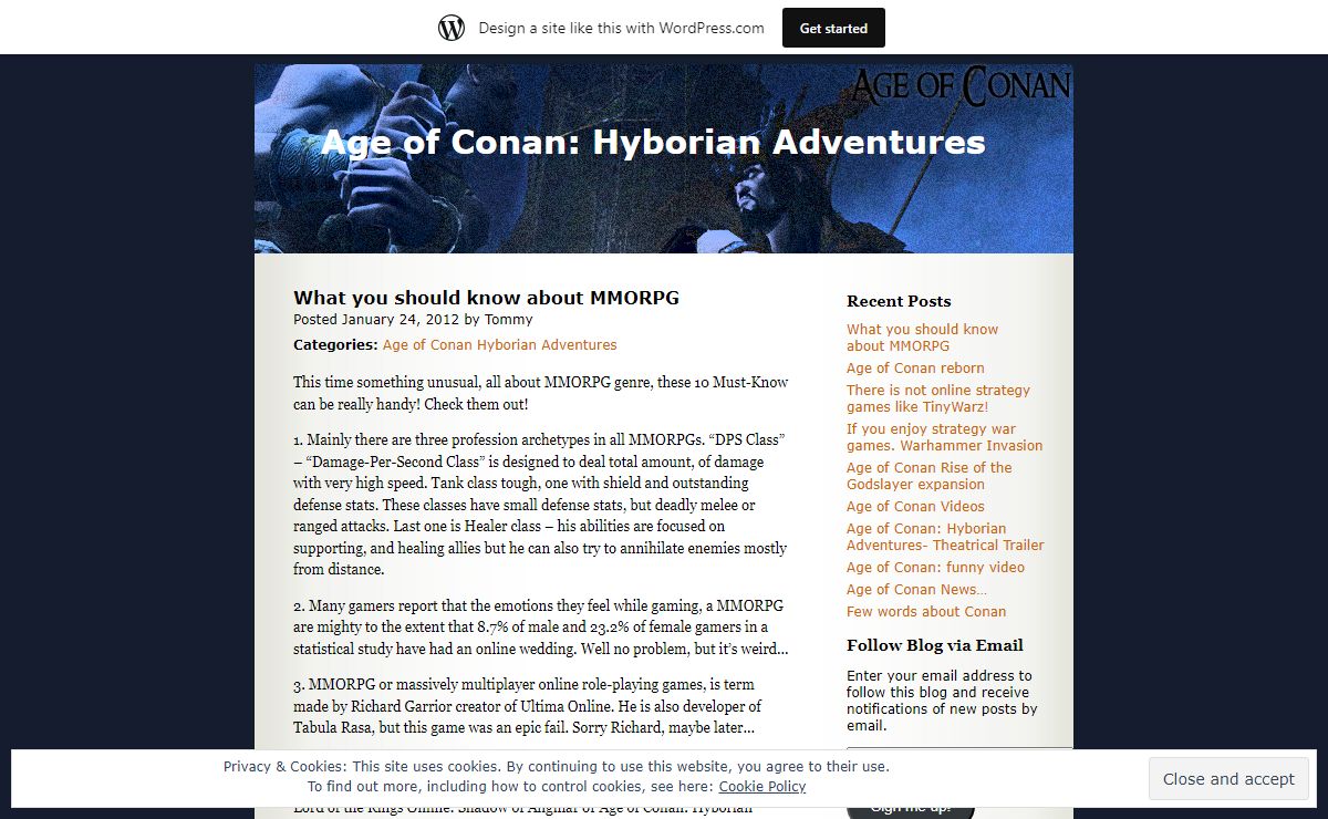Age of Conan: Hyborian Adventures