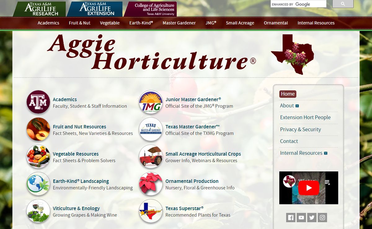 Home - Aggie Horticulture Aggie Horticulture