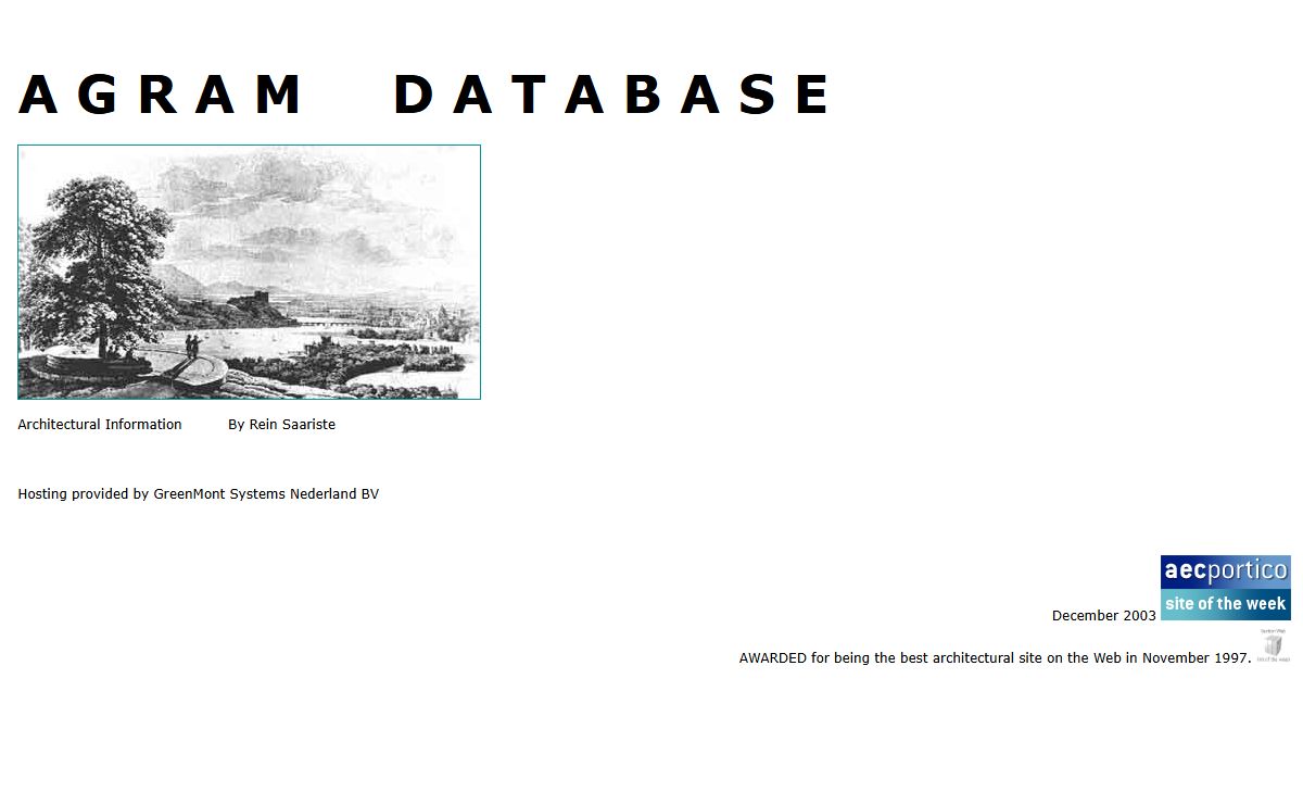 Agram Database