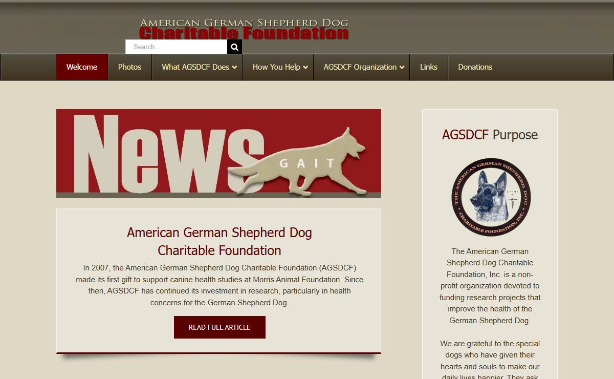 American German Shepherd Dog Charitable Foundation