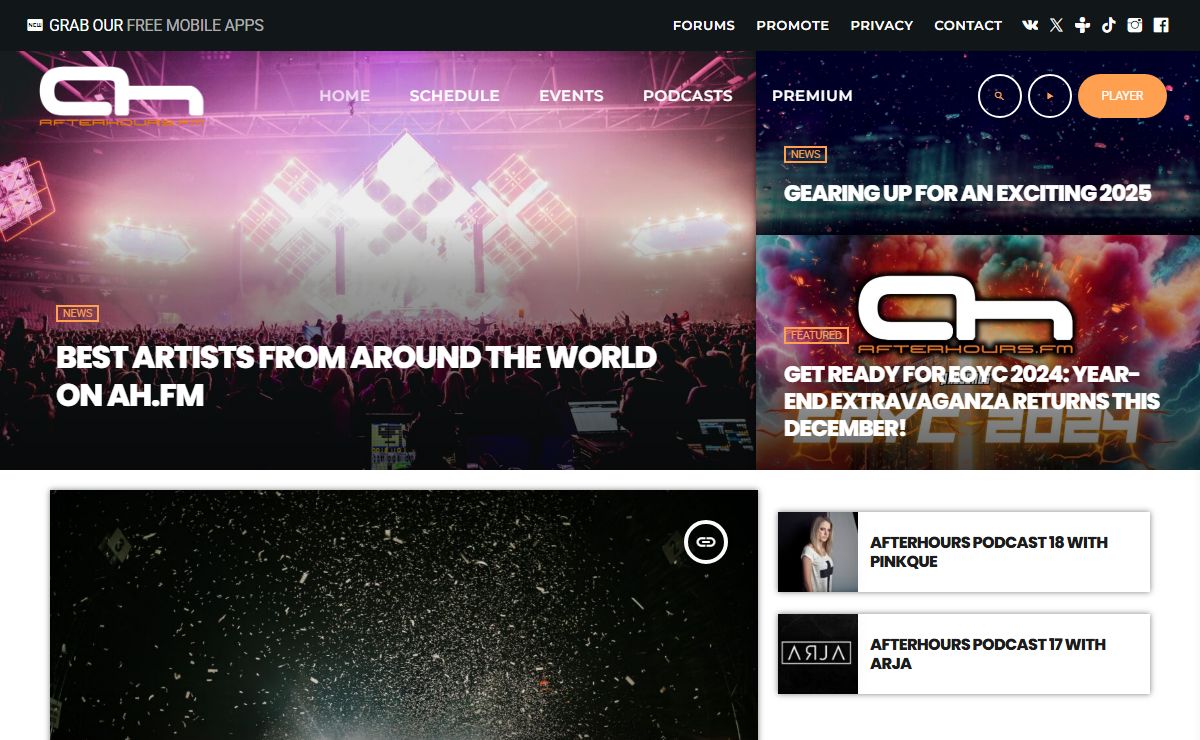 Electronic Dance Music Radio - AH.FM