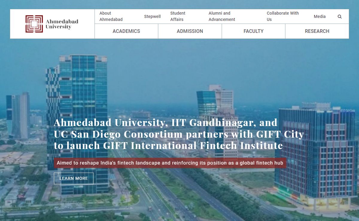 Ahmedabad University - Leading Liberal Education and Research University