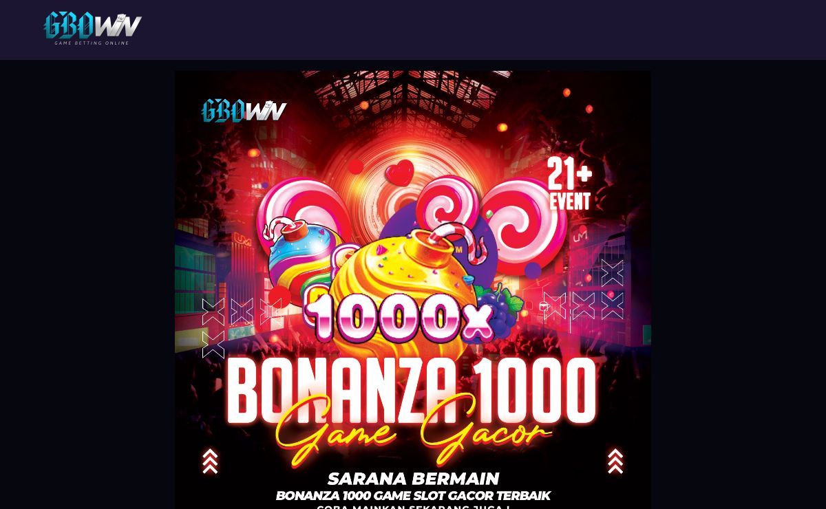Gbowin | Link Main Game Gacor Sweet Bonanza 1000 Ori Resmi