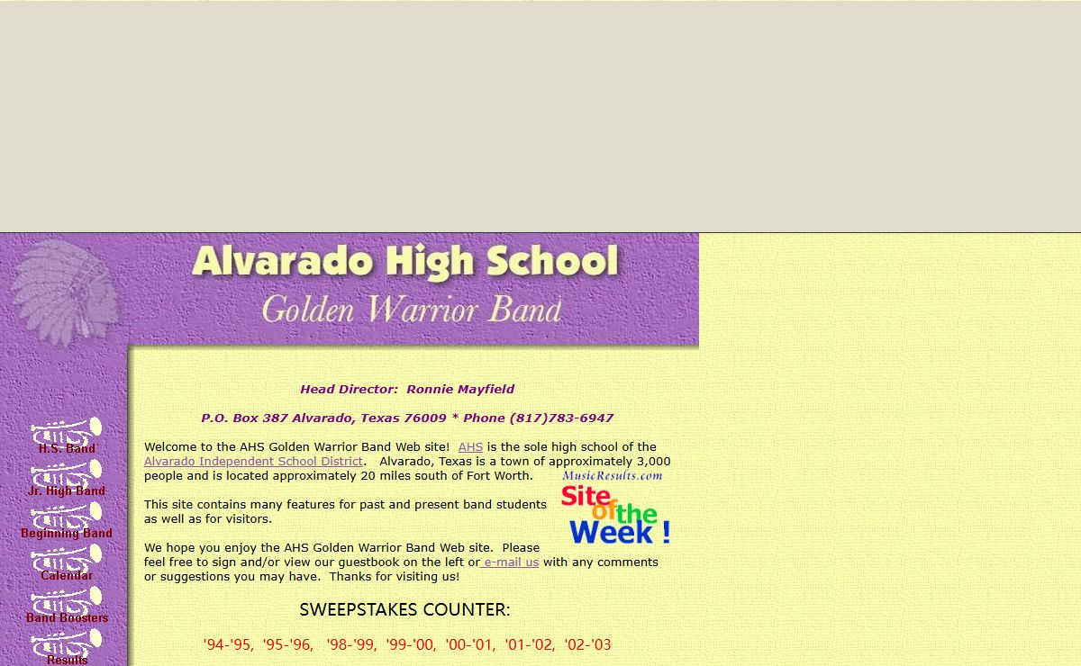 AHS Golden Warrior Band