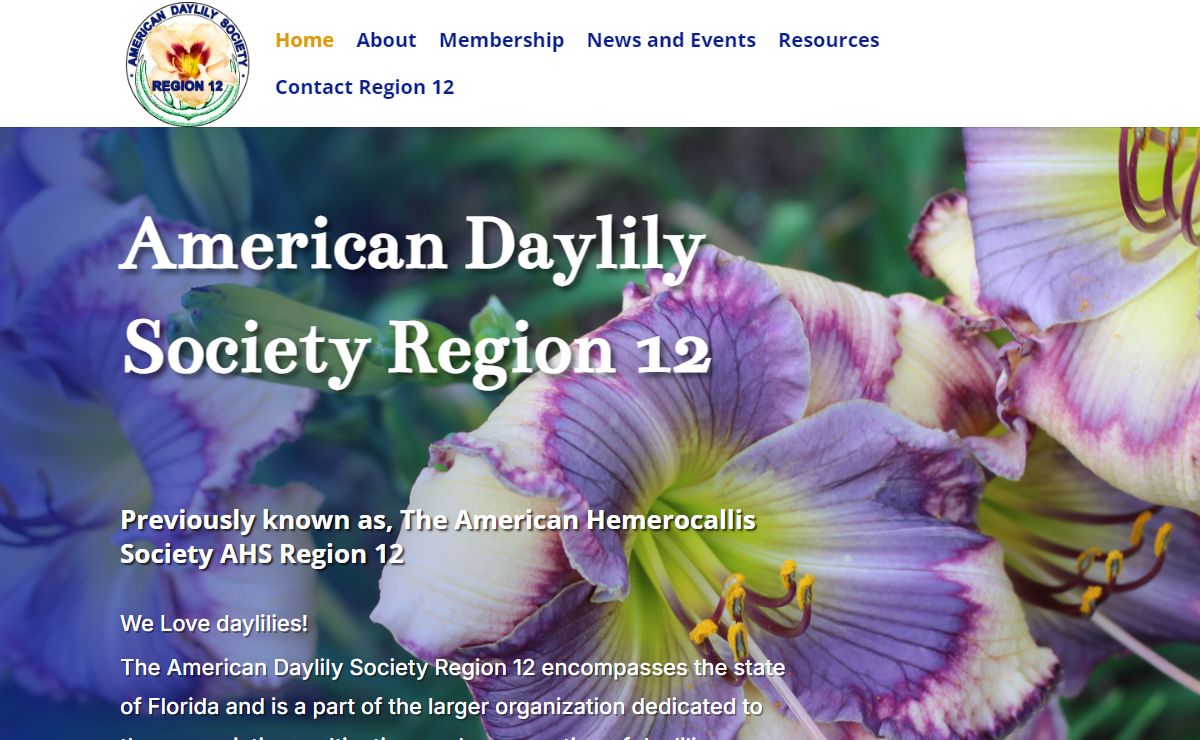 American Daylily Society Region 12 - American Daylily Society Region 12