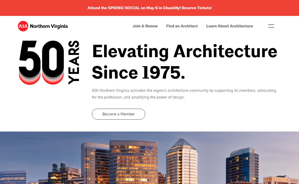 AIA Northern Virginia | Activating Northern Virginia’s Architecture Community