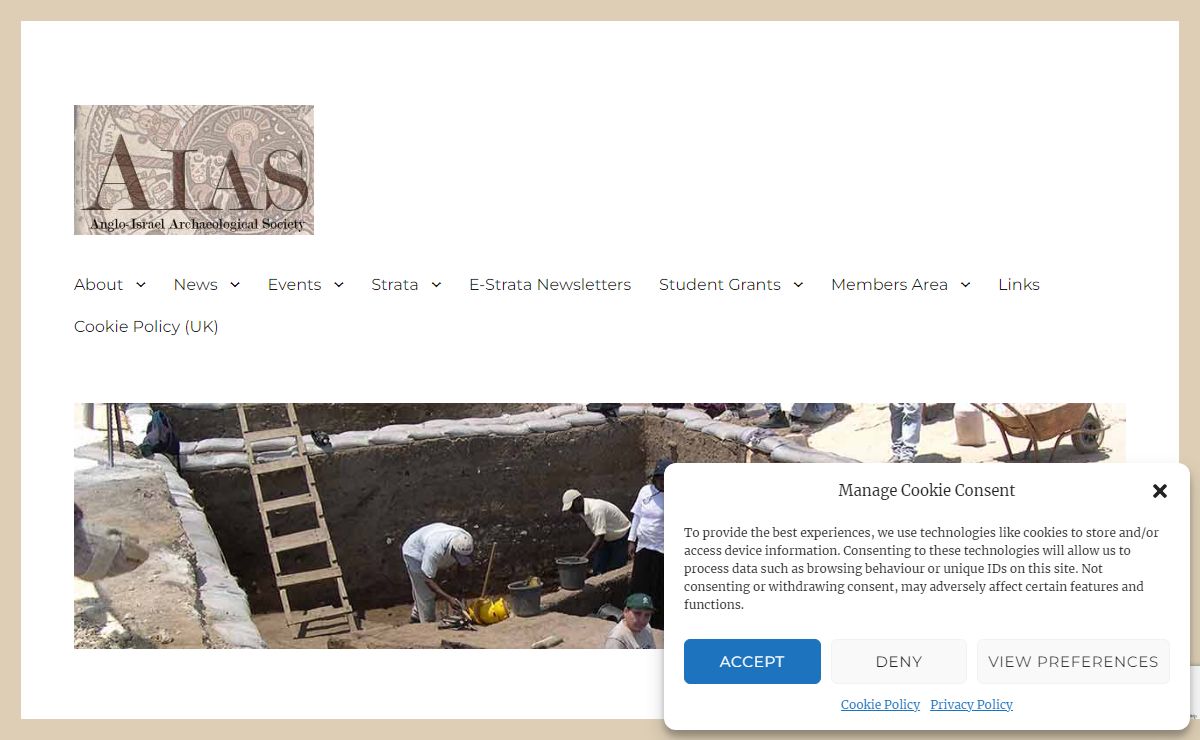 The Anglo-Israel Archaeological Society - AIAS