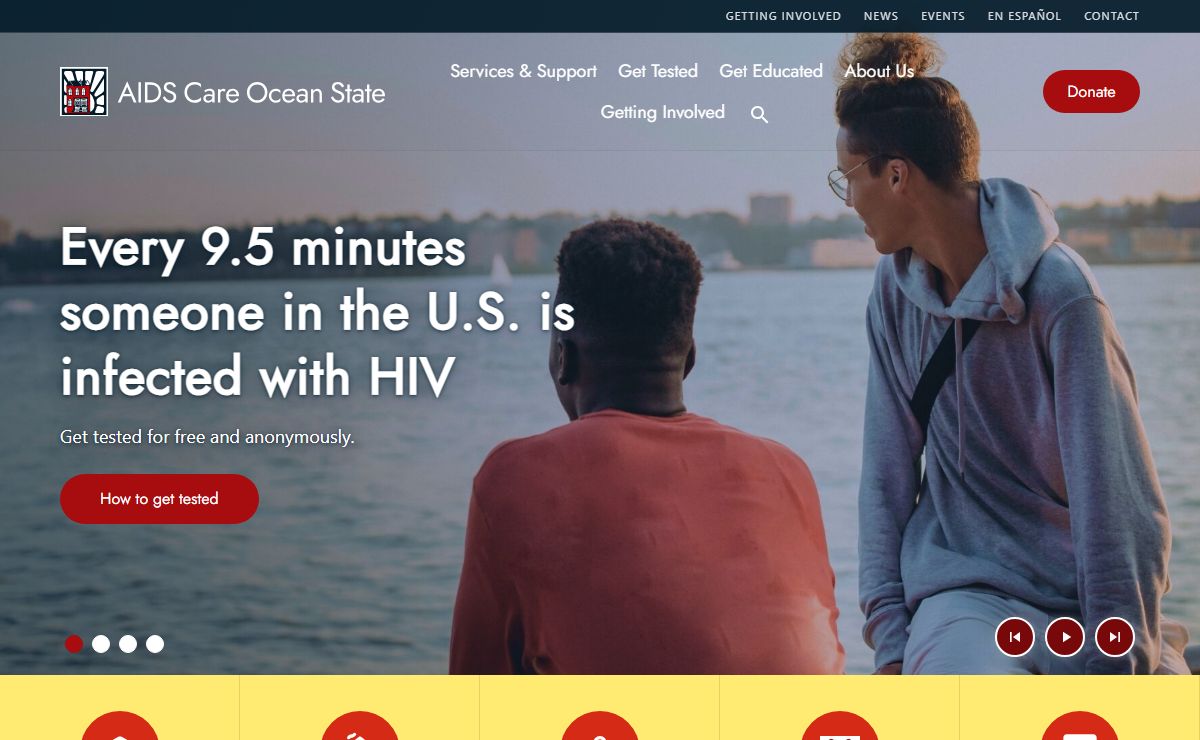 AIDS Care Ocean State | Homepage - Main