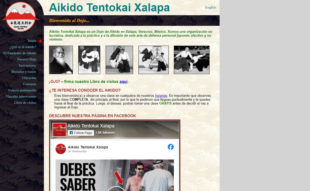 Aikido Tentokai Xalapa - Dojo de Aikido en Xalapa, Veracruz, México - Bienvenido al Dojo...