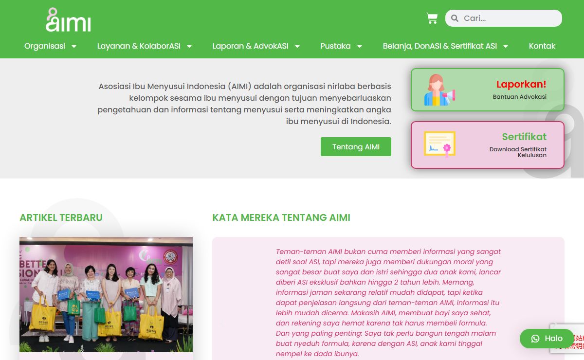 AIMI ASI – Asosiasi Ibu Menyusui Indonesia
