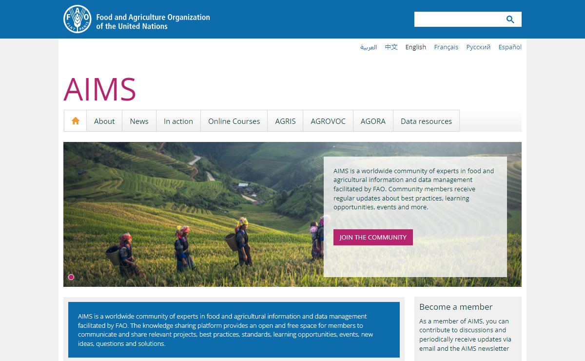 Homepage | AIMS