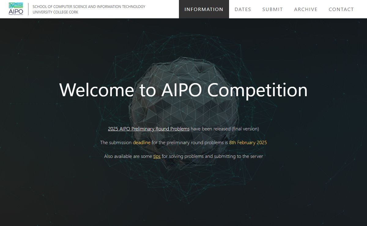 All Ireland School Olympiad (AIPO) Page