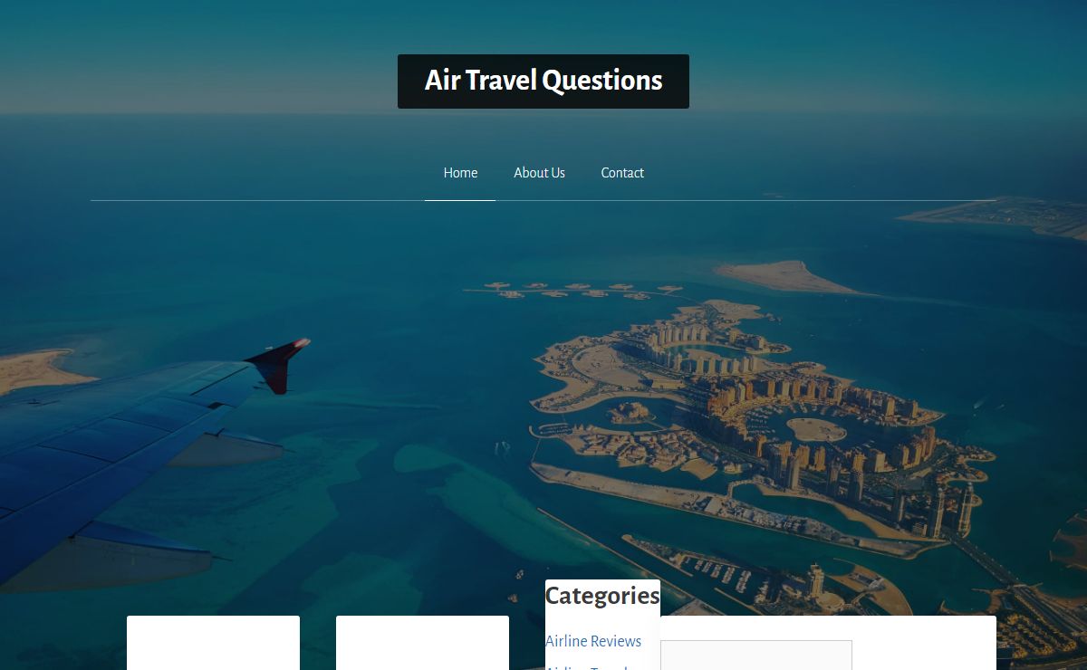 Air Travel Questions - Airline and Airplane Questions Answered