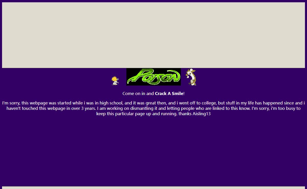 Aisling13's Poison Page