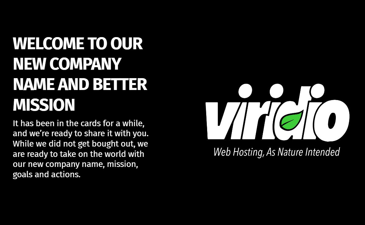 Green Hosting - Web Hosting as Nature Intended | AISO.Net
