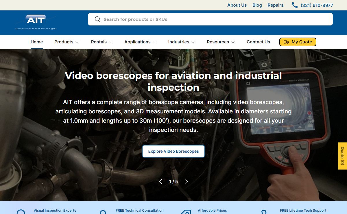 Borescope | Videoscope | Pipe Camera | Fiberscope