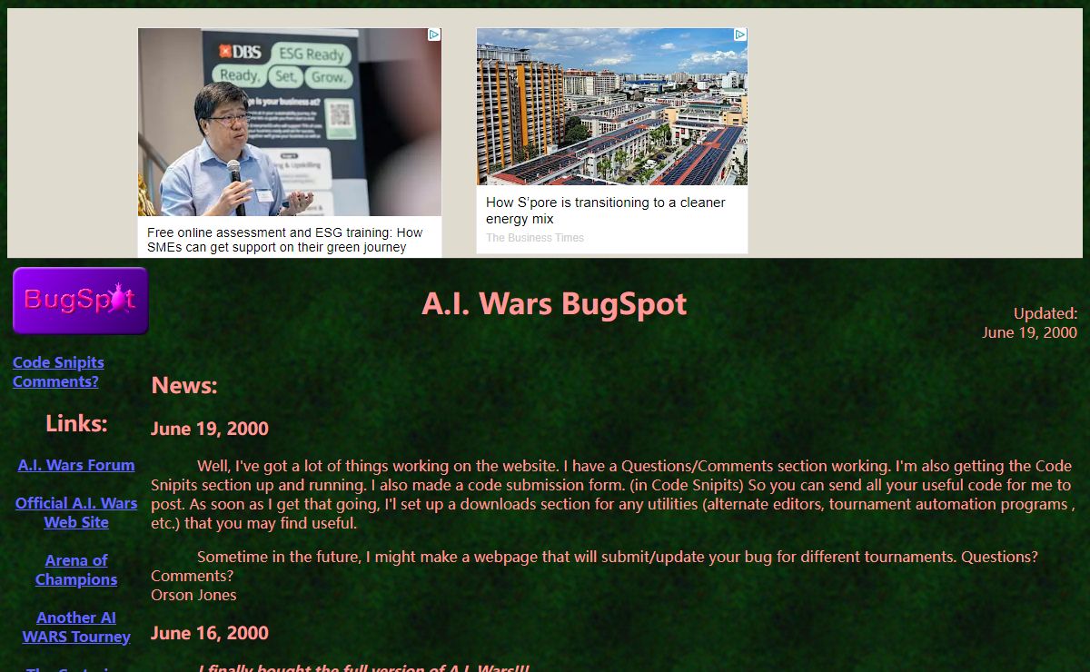 A.I. Wars BugSpot