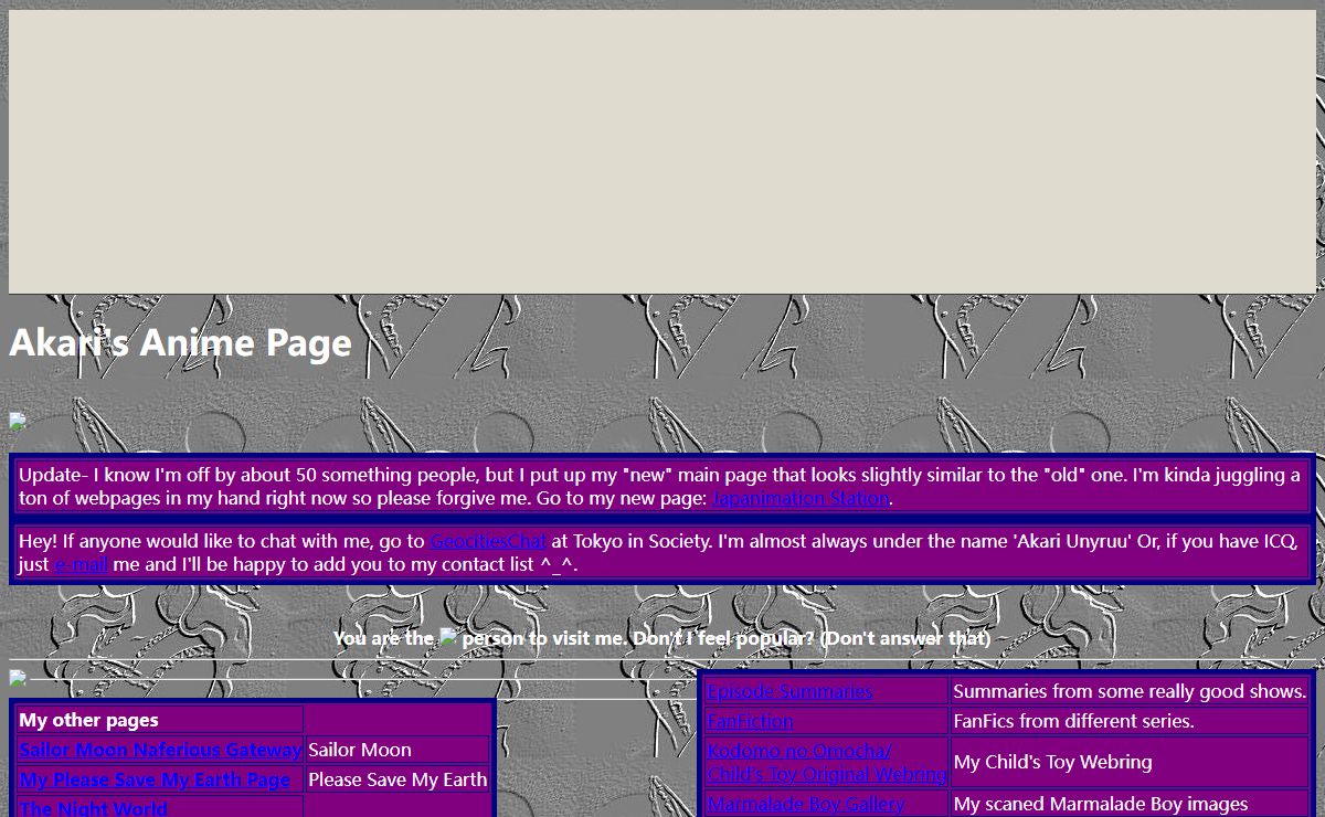 Akari's Anime Page