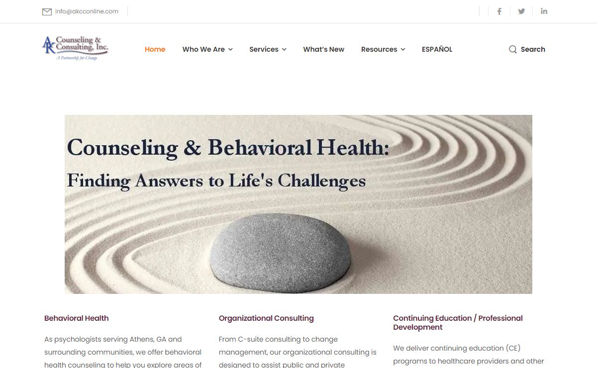 - AK Counseling & Consulting, Inc.