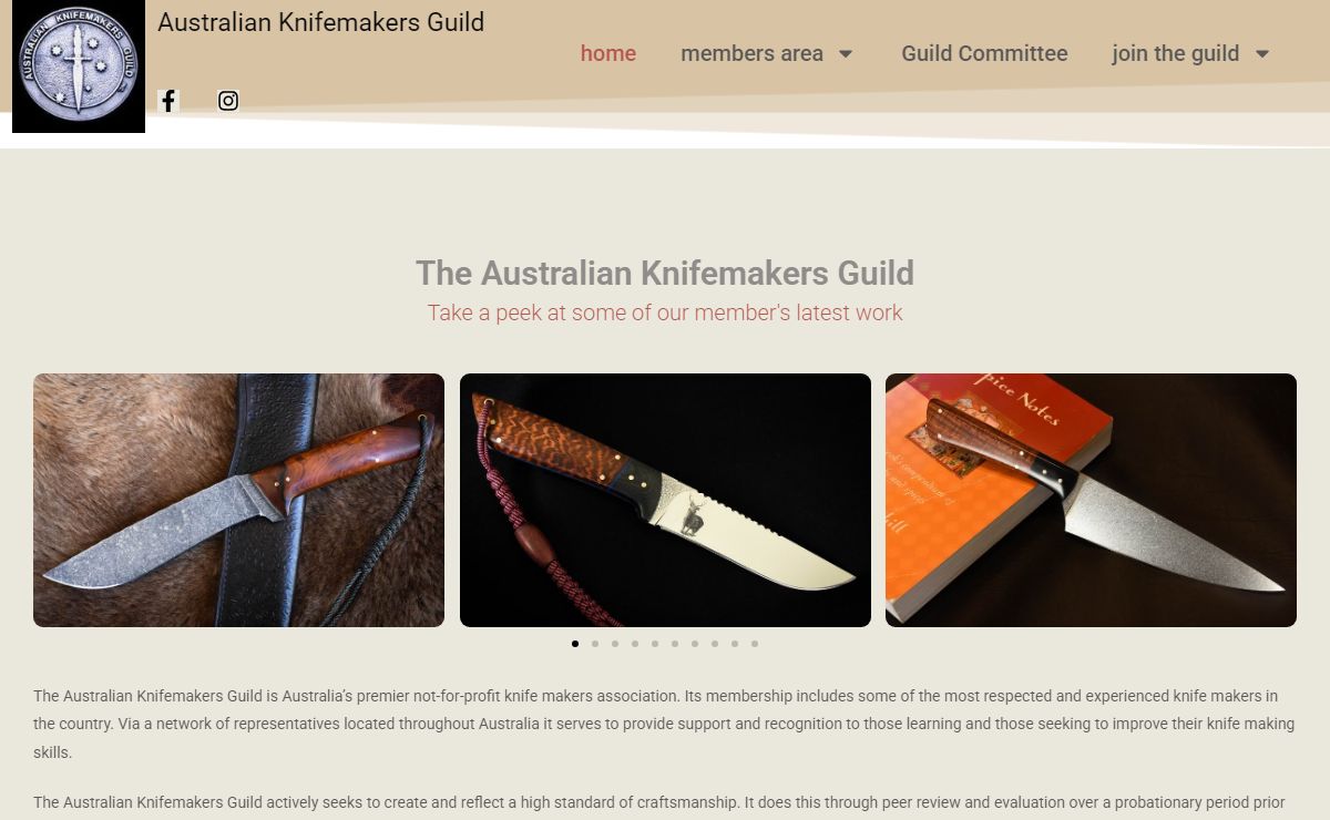 home – Australian Knifemakers Guild