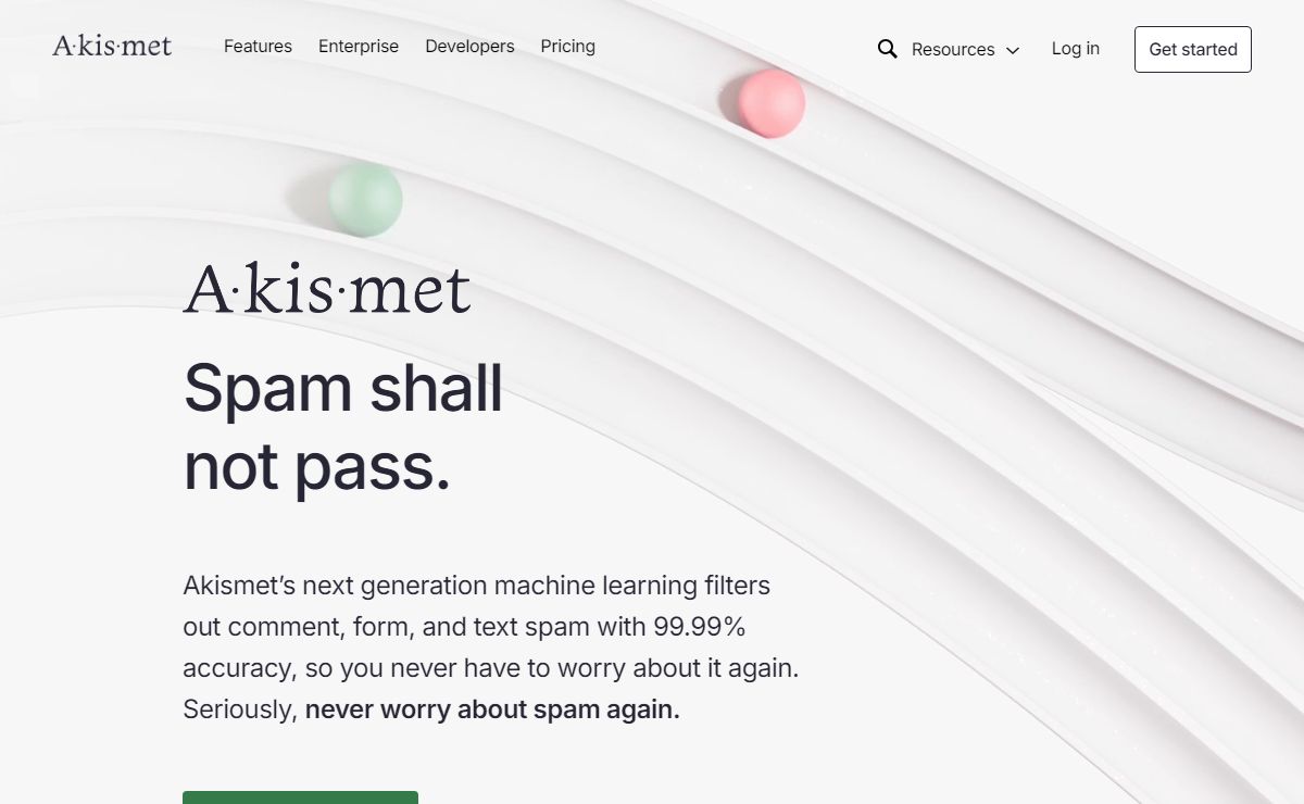 Akismet – Spam Protection for Websites