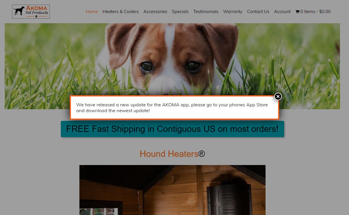 Dog House Heaters and Dog Vitamins and Supplements