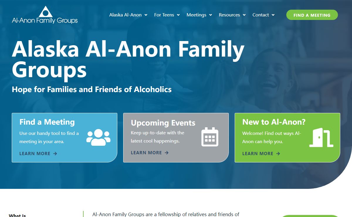 Alaska Al-Anon Family Groups – Hope for Families and Friends of Alcoholics