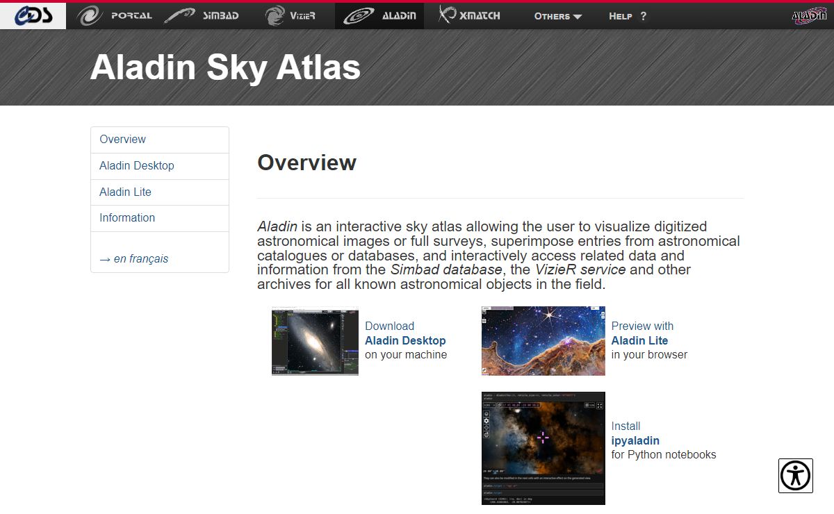 Aladin Sky Atlas