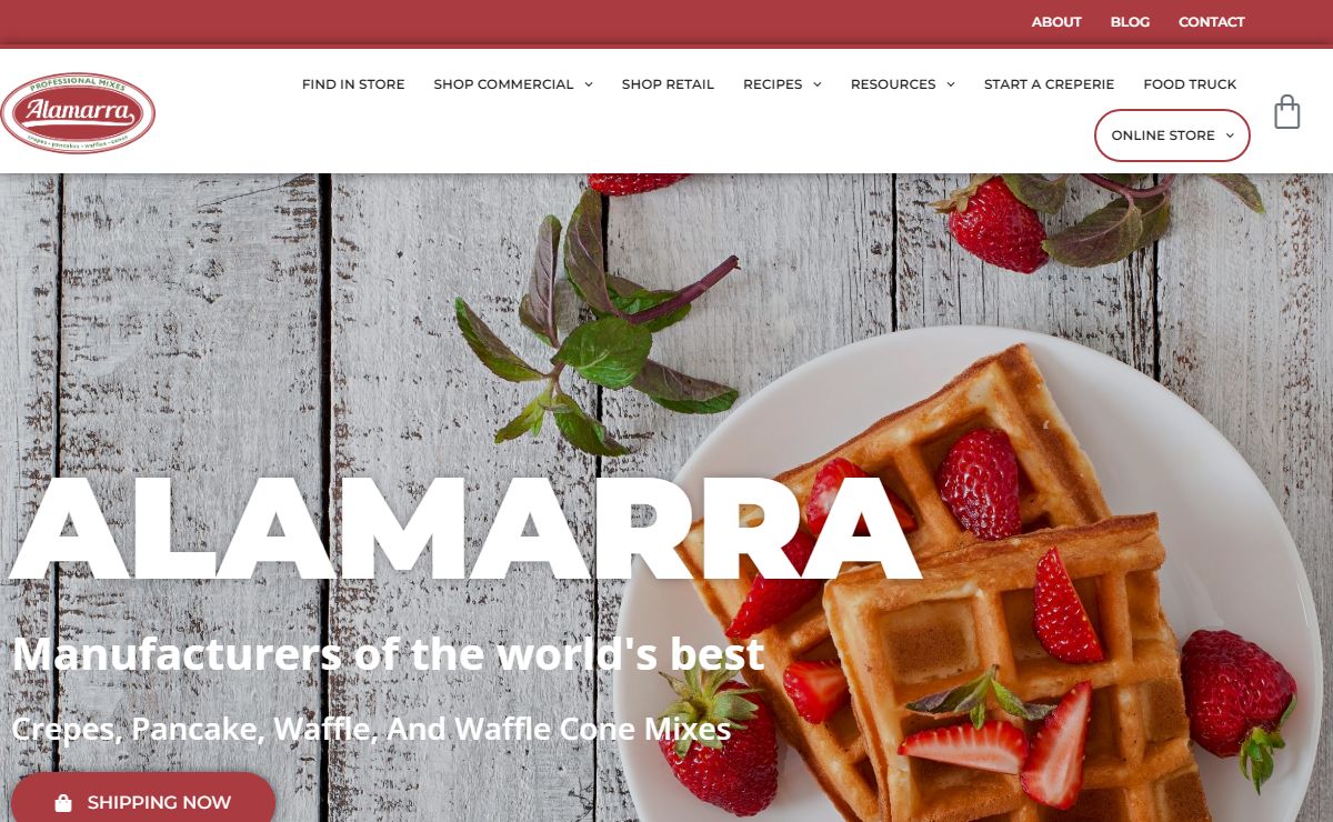 Alamarra | Crepes, Pancake & Waffle Mix – Cleveland, OH