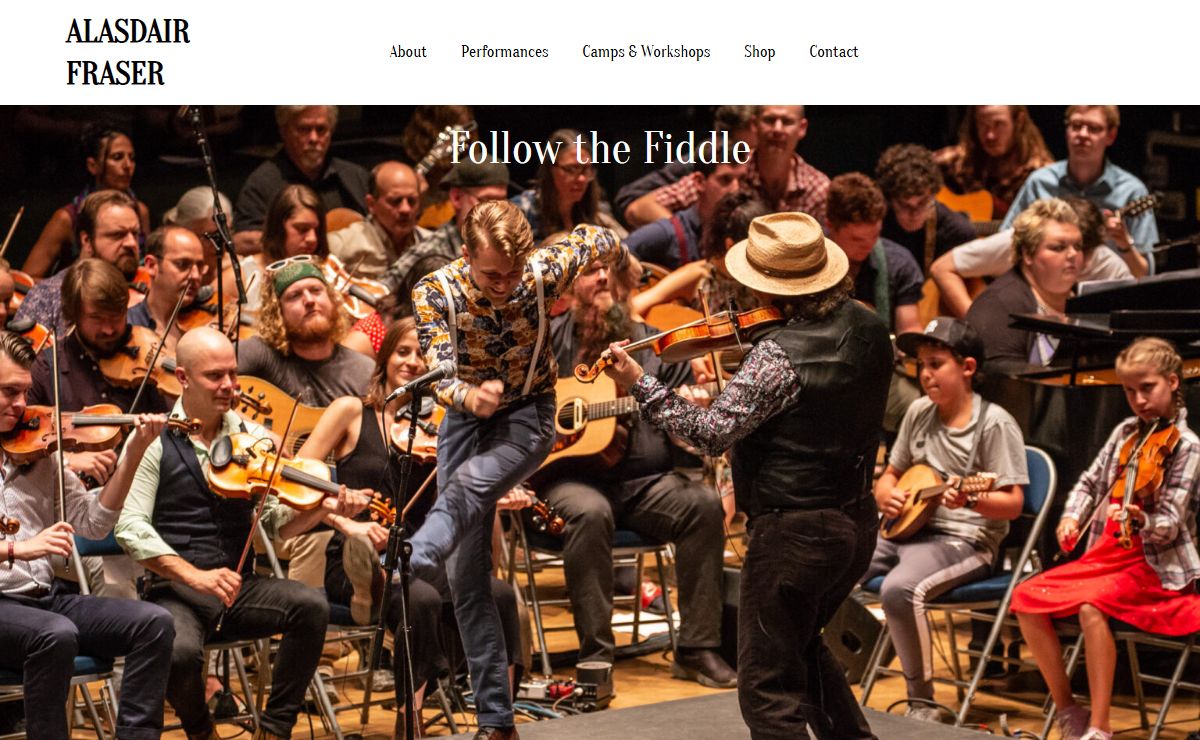 ALASDAIR FRASER – "follow the fiddle"