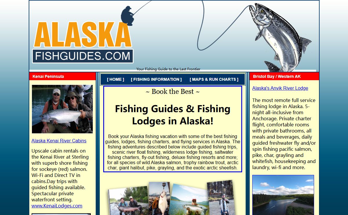 Fishing Guides and Fishing Lodges of Alaska
