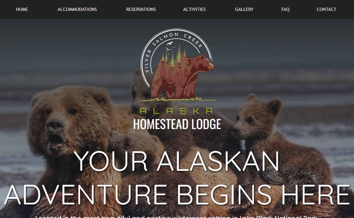 Alaska Bear Viewing in Lake Clark National Park - Alaska Homestead Lodge