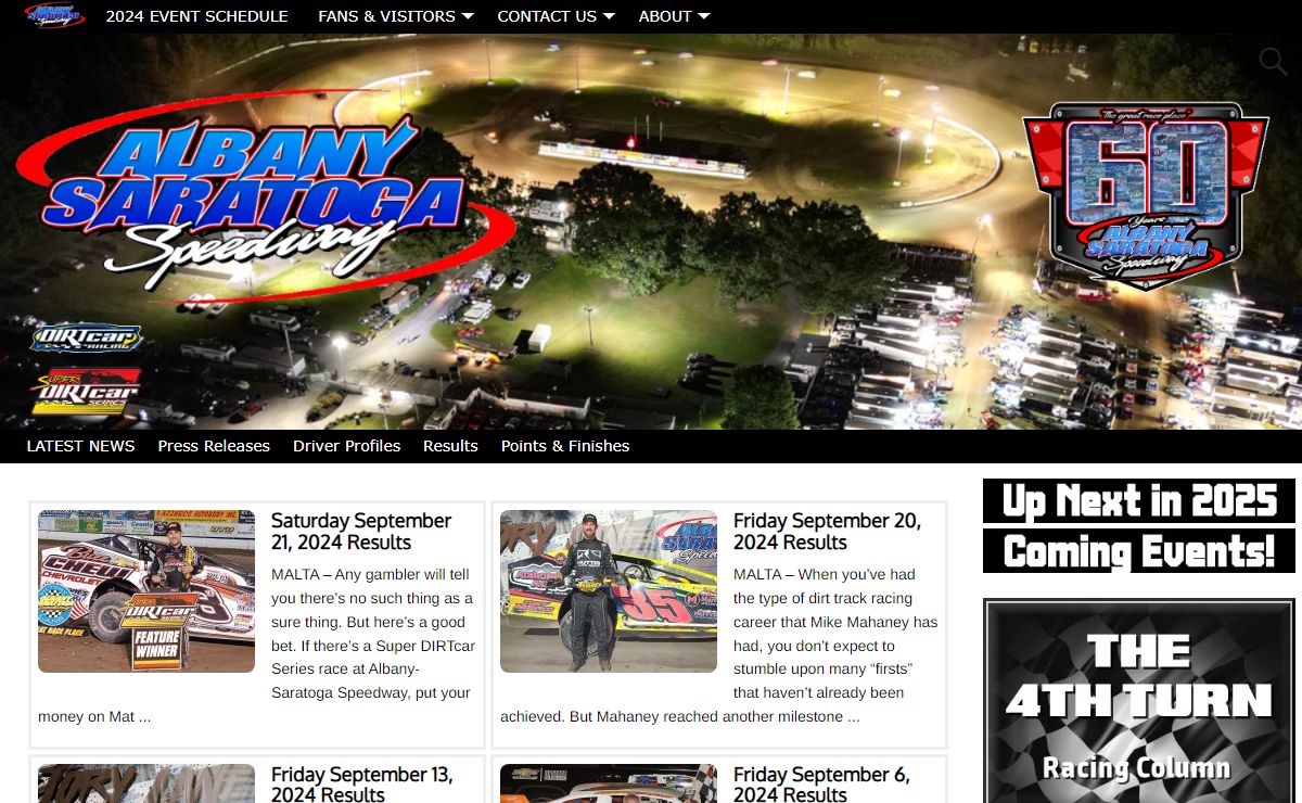 Albany-Saratoga Speedway - Albany-Saratoga Speedway