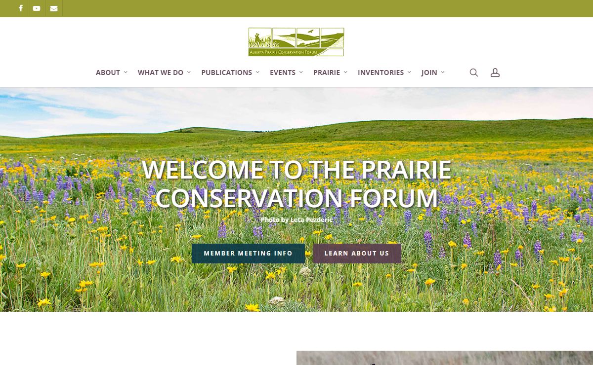 Welcome - Alberta Prairie Conservation Forum