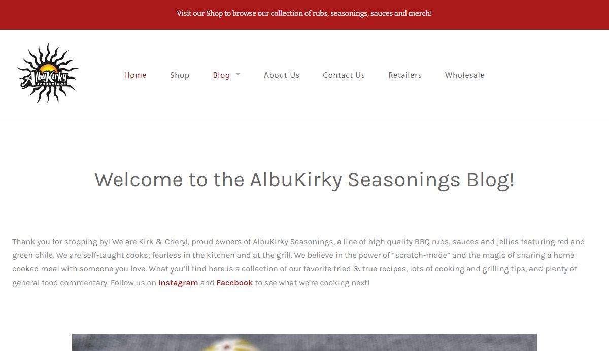 Welcome to the AlbuKirky Seasonings Blog | AlbuKirky Seasonings