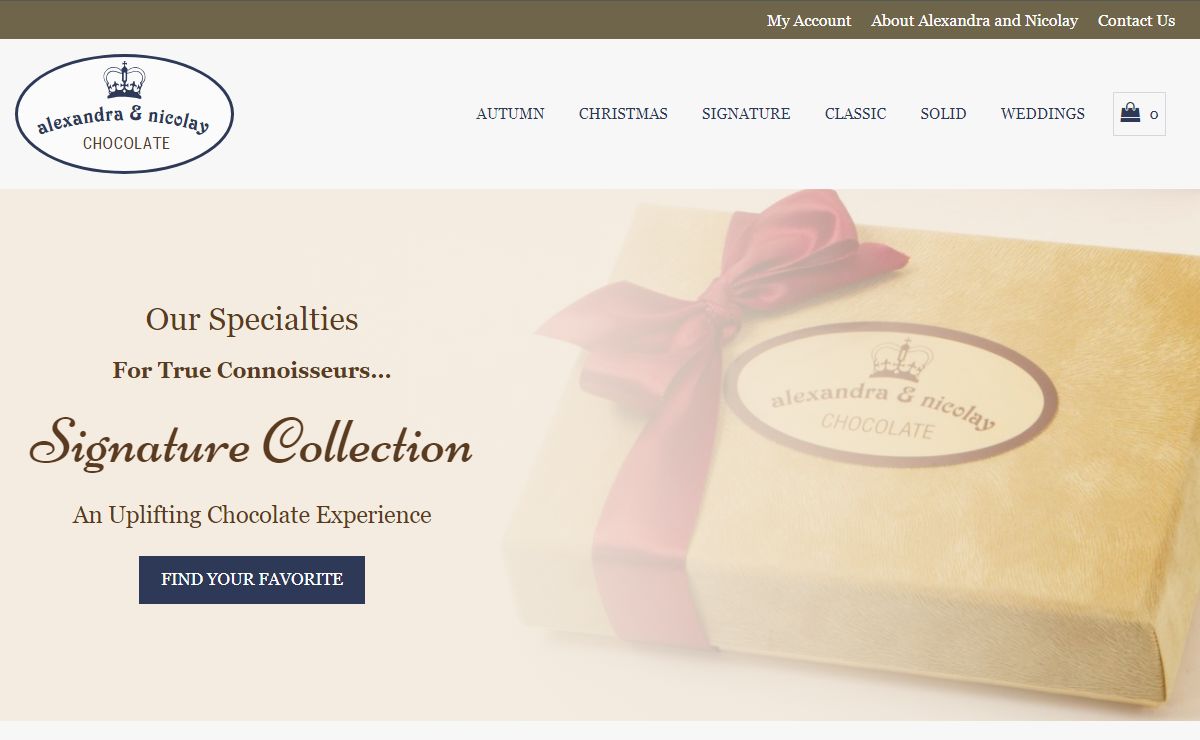 Alexandra and Nicolay Chocolate – Fine Gourmet Chocolate Shop, Portland, PA