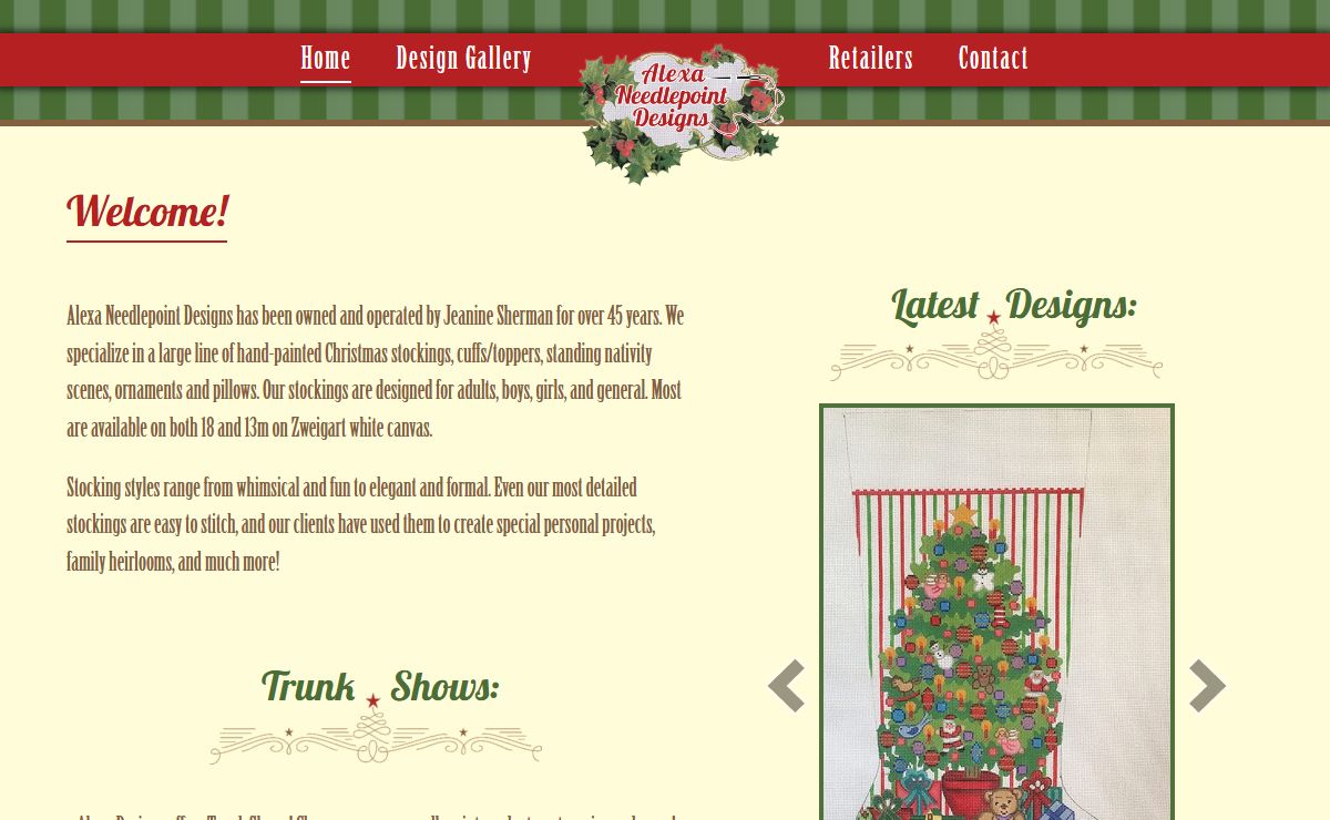 Alexa Needlepoint Designs