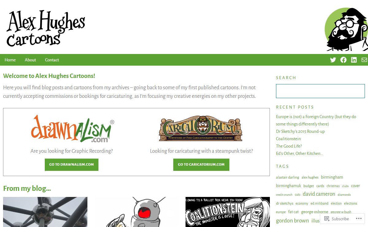 Alex Hughes Cartoons – Cartoons, Caricatures and Illustrations