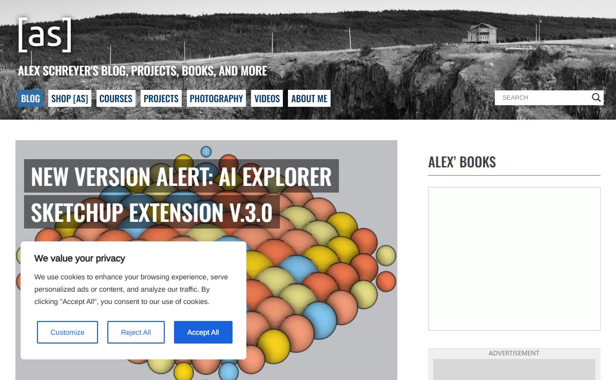 [as] • Alex Schreyer's Blog, Projects, Books, and More