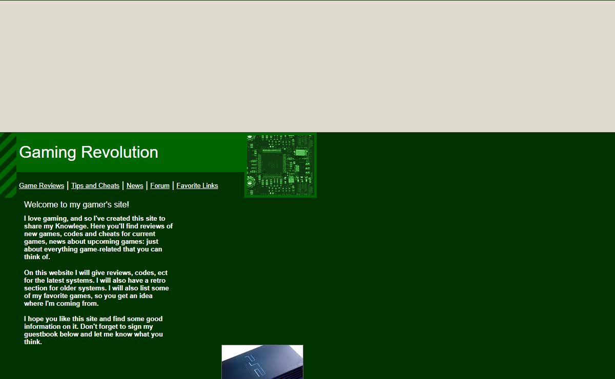 Gaming Revolution