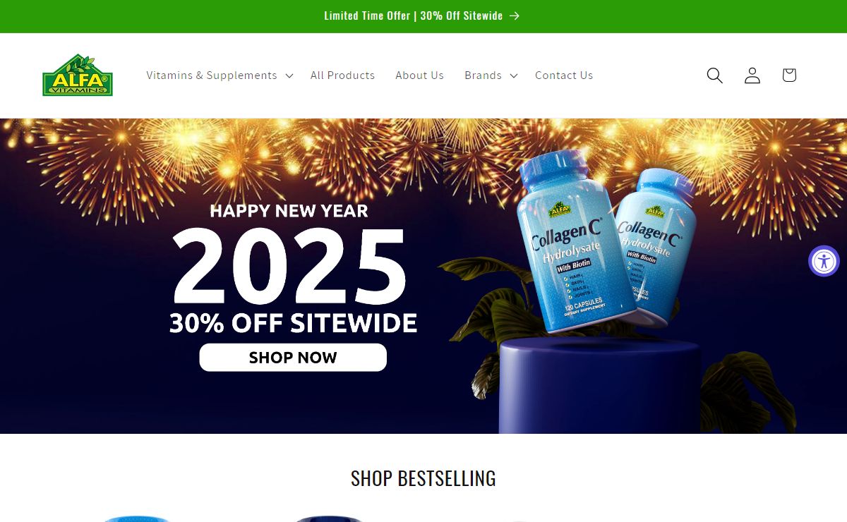 Supplement and Vitamin Store Online | Alfa Vitamins Store